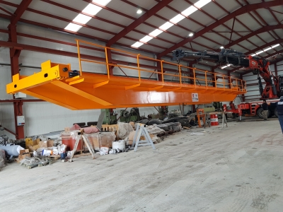 10 TON 19 METRE ÇİFT KİRİŞ GEZER KÖPRÜLÜ VİNÇ