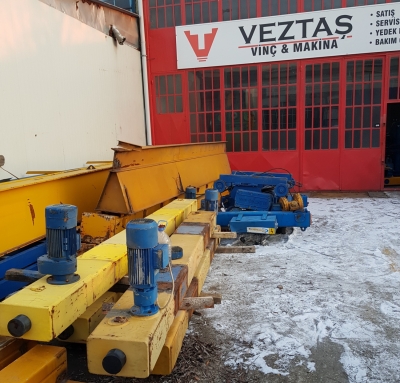 5 TON ÇİFT KİRİŞ KALDIRMA MAKİNALARI VE KÖPRÜ YÜRÜTME BAŞLIK TAKIMLARI