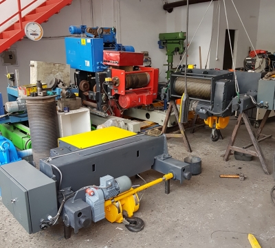 5 TON ÇİFT KİRİŞ VİNÇLER / KALDIRMA MAKİNALARI